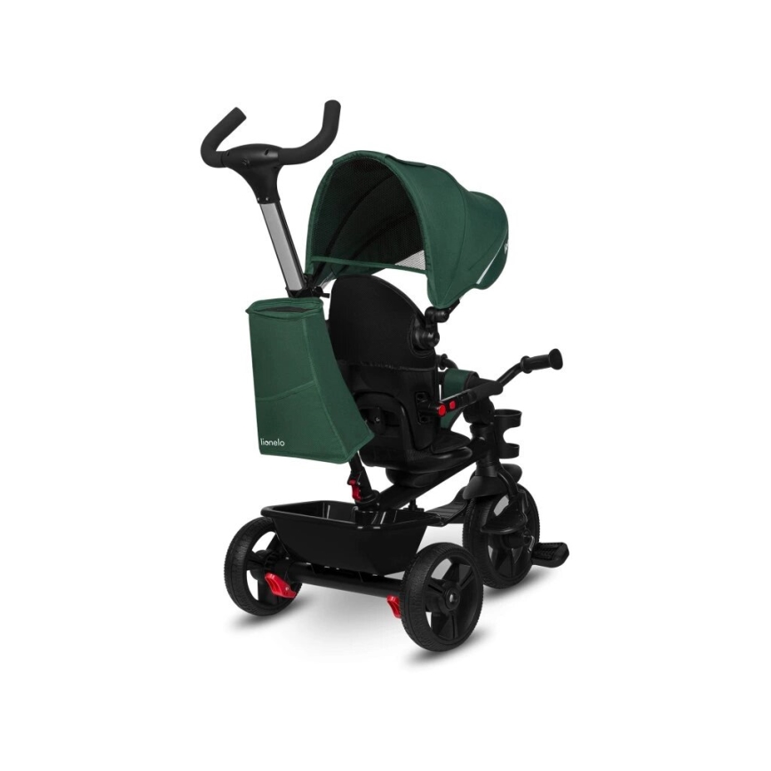 Lionelo - Triciclo infantil HAARI verde/negro