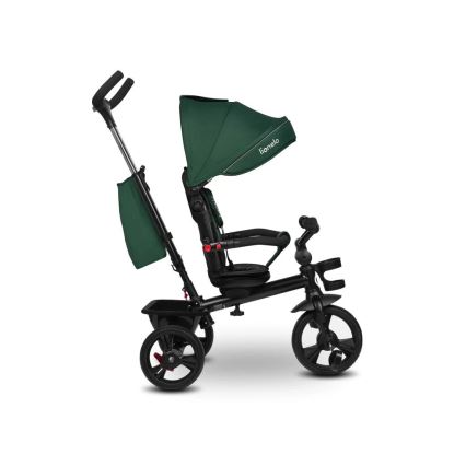 Lionelo - Triciclo infantil HAARI verde/negro