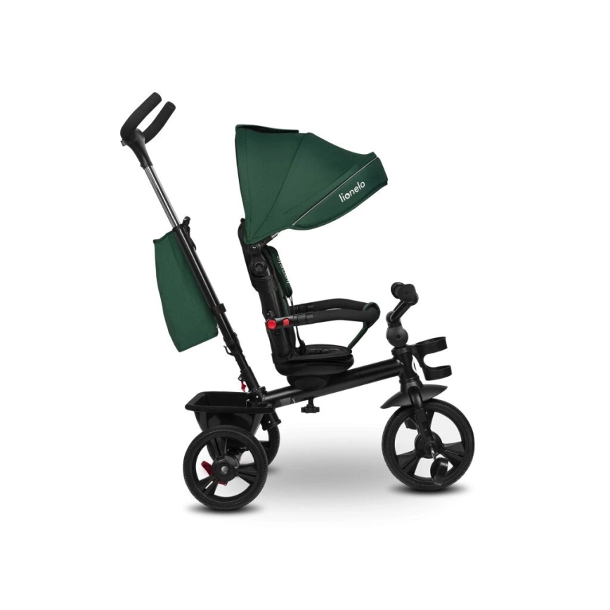 Lionelo - Triciclo infantil HAARI verde/negro