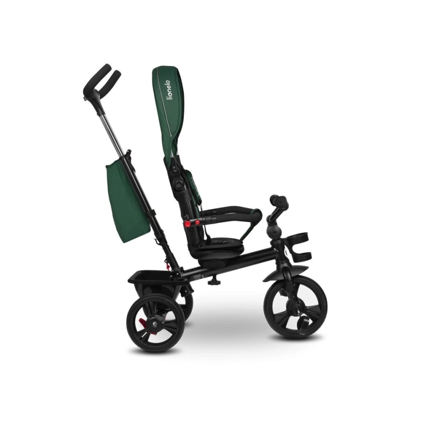 Lionelo - Triciclo infantil HAARI verde/negro