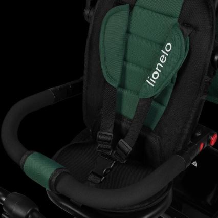 Lionelo - Triciclo infantil HAARI verde/negro