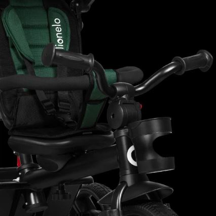 Lionelo - Triciclo infantil HAARI verde/negro