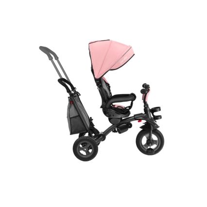 Lionelo - Triciclo infantil TRIS rosa/gris