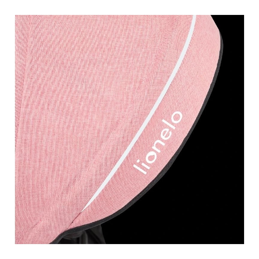 Lionelo - Triciclo infantil TRIS rosa/gris