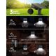 Litom - JUEGO 2x LED Lámpara solar con sensor 2en1 LED/3,7V IP67
