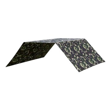 Lona impermeable 3x4 m camuflaje