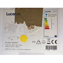 Lucande - Aplique ALEXARU 1xE27/60W/230V