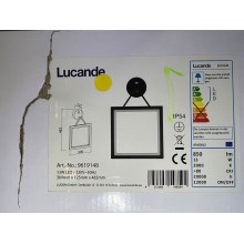 Lucande - Aplique LED de exterior con sensor MIRCO LED/13W/230V IP54