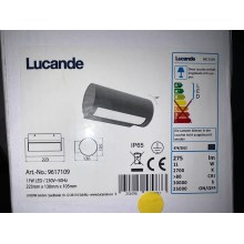 Lucande - Aplique LED para exterior BOHDAN LED/11W/230V IP65