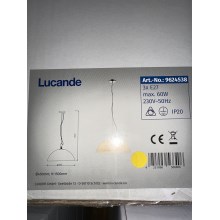 Lucande - Lámpara colgante LOURENCO 3xE27/60W/230V