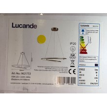 Lucande - Lámpara de araña LED regulable MIRASU LED/58W/230V