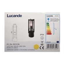 Lucande - Lámpara de exterior BRIENNE 1xE27/15W/230V IP54