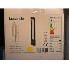 Lucande - Lámpara LED de exterior con sensor TEKIRO LED/14W/230V IP54