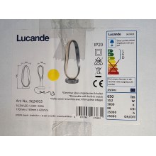 Lucande - LED  Lámpara de mesa regulable XALIA LED/10,2W/230V