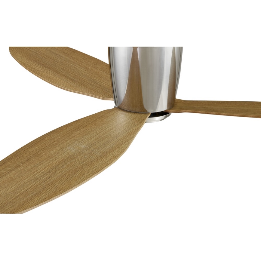 Lucci air 210519 - Ventilador de techo AIRFUSION RADAR cromo brillante/madera + control remoto