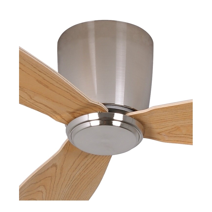Lucci air 210519 - Ventilador de techo AIRFUSION RADAR cromo brillante/madera + control remoto