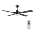 Lucci air 212899 - Ventilador de techo LED regulable MOONAH 1xGX53/21W/230V negro + mando a distancia