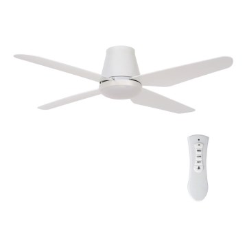 Lucci Air 213128EU - Ventilador de pared BREEZE 55W/230V blanco + mando a  distancia