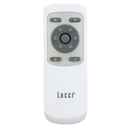 Lucci air 213170 - Ventilador de techo LED NEWPORT negro + mando a distancia