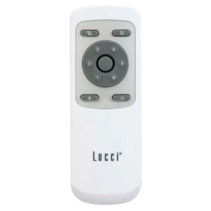 Lucci Air 21318349 - Ventilador de techo LED regulable ATLANTA 1xGX53/12W/230V diá. 142 cm negro + control remoto