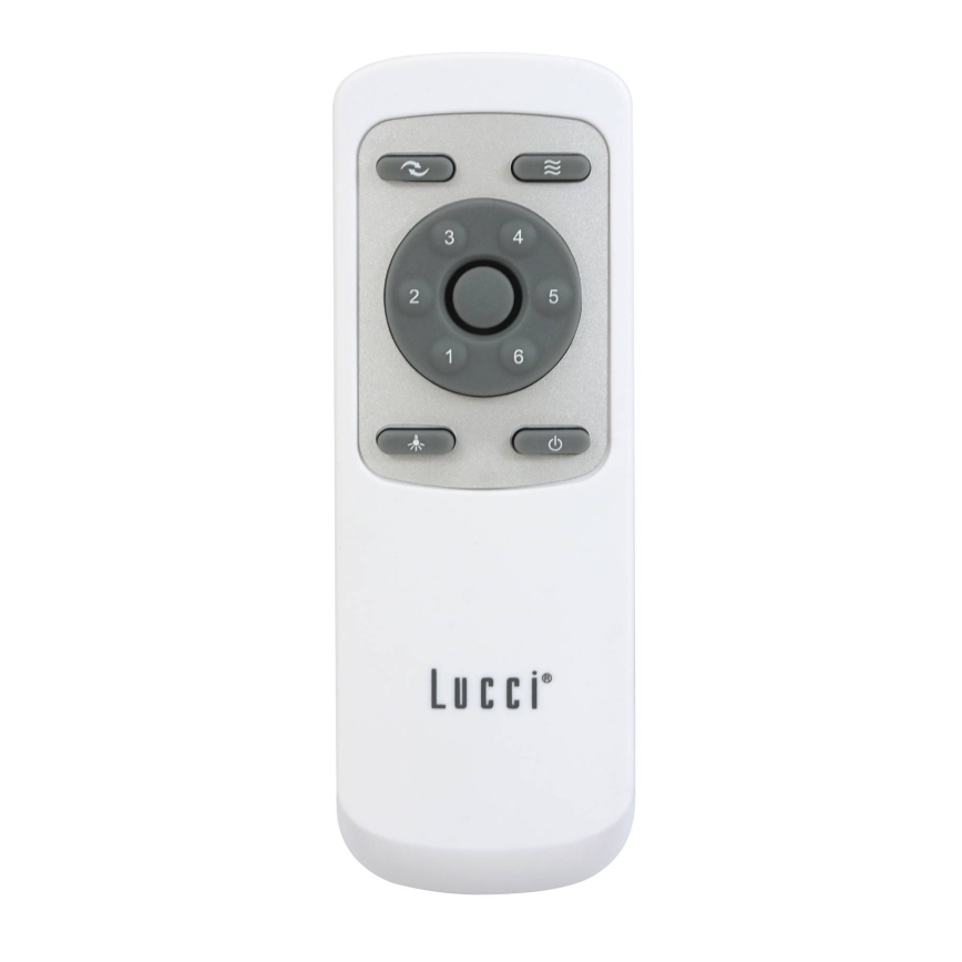 Lucci air 213300 - Ventilador de techo LED regulable UNIONE 1xGX53/12W/230V marrón + mando a distancia