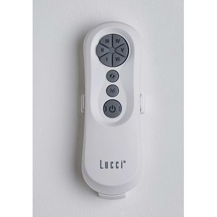 Lucci air 213353 - Ventilador de techo LED regulable NAUTICA 1xGX53/12W/230V blanco + mando a distancia