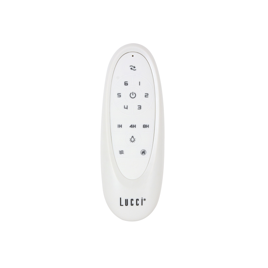 Lucci air 21610649 - Ventilador de techo LED regulable ARRAY 1xGX53/12W/230V blanco + mando a distancia