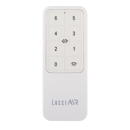 Lucci air 21615349 - Ventilador de techo CONDOR blanco + control remoto