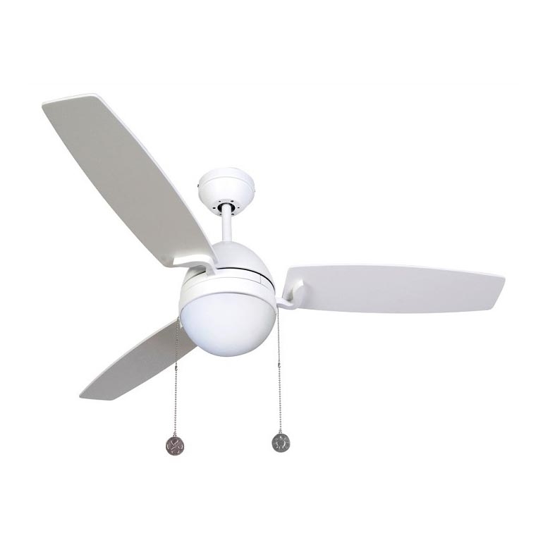 Lucci Air 512104 - Ventilador de techo BOREAS 1xE27/20W/230V blanco