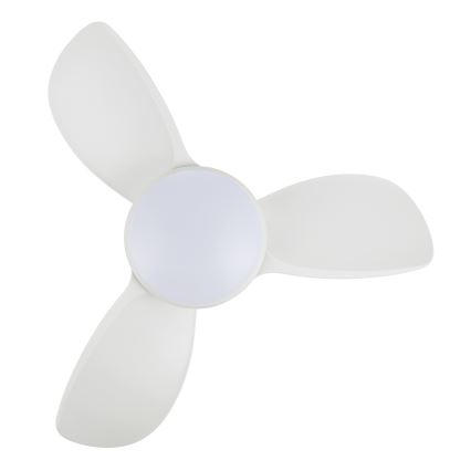 Lucci air 513071 - Ventilador de techo LED regulable SYROS LED/18W/230V 3000/4000/6000K blanco + control remoto