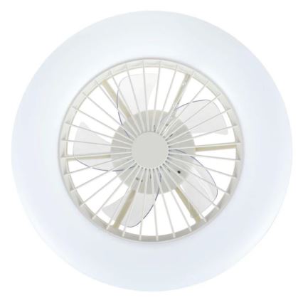 Lucci Air 513200 - Plafón LED regulable con ventilador OSLO LED/20W/230V 3000/4500/6500K blanco + control remoto