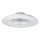 Lucci Air 513200 - Plafón LED regulable con ventilador OSLO LED/20W/230V 3000/4500/6500K blanco + control remoto