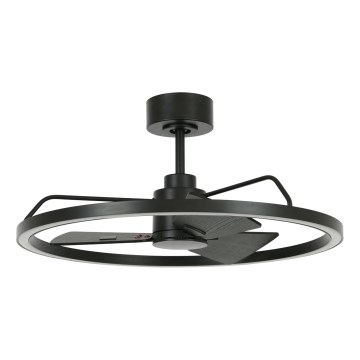 Lucci Air 516124 - Ventilador de techo LED regulable CESSNA LED/36W/230V 3000/4000/5000K negro + control remoto