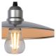 Lucide 11400/08/36 - Lámpara LED colgante regulable 1xE27/7W/230V