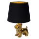 Lucide 13533/81/10 - Lámpara de mesa WINSTON 1xE14/40W/230V dorado/negro