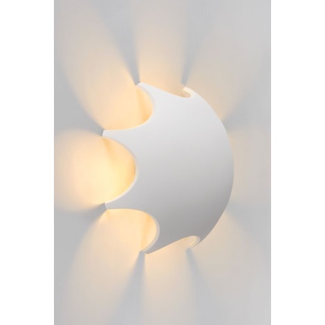 Lucide 17285/04/31 - Aplique LED exterior CAPSUL 1xLED/4W/230V blanco