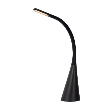 Lucide 18655/04/30 - Lámpara de mesa LED regulable GOOSY-LED 1xLED/4W/230V negro