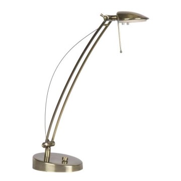 Lucide 19611/21/03 - Lámpara de mesa CORUNA 1xG6,35/50W/12V