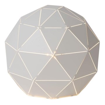 Lucide 21509/25/31 - Lámpara de mesa OTONA 1xE27/25W/230V blanco