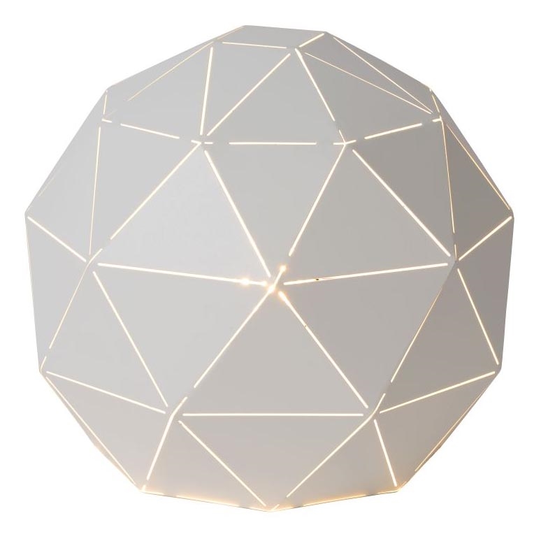 Lucide 21509/25/31 - Lámpara de mesa OTONA 1xE27/25W/230V blanco