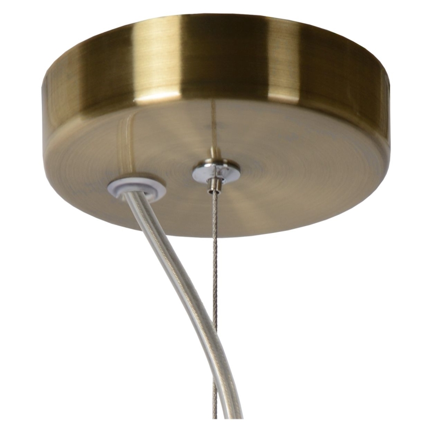 Lucide 25404/30/03 - Lámpara colgante TIMIUS 1xE27/60W/230V