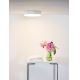 Lucide 28112/30/31 - Lámpara de baño LED regulable 2en1 CERES 30W/230V IP44 blanco