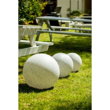 Luminaria decorativa exterior GARDEN BALL 1xE27/40W/230V IP65 diá. 38 cm