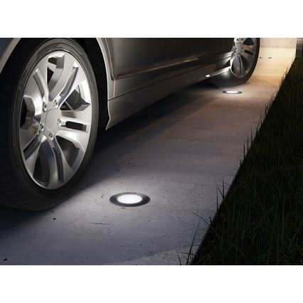 Luminaria empotrable de exterior LED ROAD LED/0,5W/230V IP67 3000K