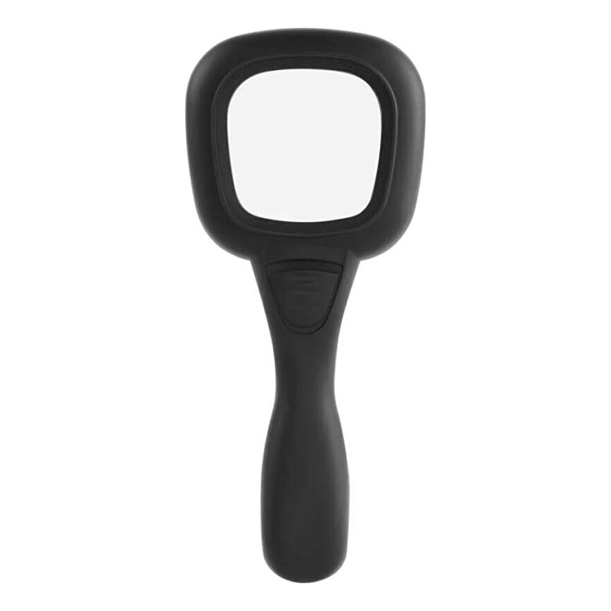 Lupa LED 2,5xZOOM con retroiluminación y luz UV LED/UV/2xAAA