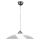 Luxera 45129 - Lámpara colgante DIAS 1xE27/60W/230V gris