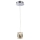 LUXERA 62404 - Lámpara colgante LED cristal POLAR LED/5W/230V