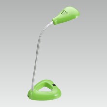 LUXERA 63102 - Lámpara de escritorio LED FLIPP 1xSMD LED/4,68W verde