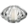 Luxera 64371 - Lámpara de mesa SENZA 1xE27/60W/230V