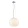 Luxera 68047 - Lámpara colgante BALVAN 1xE27/75W/230V